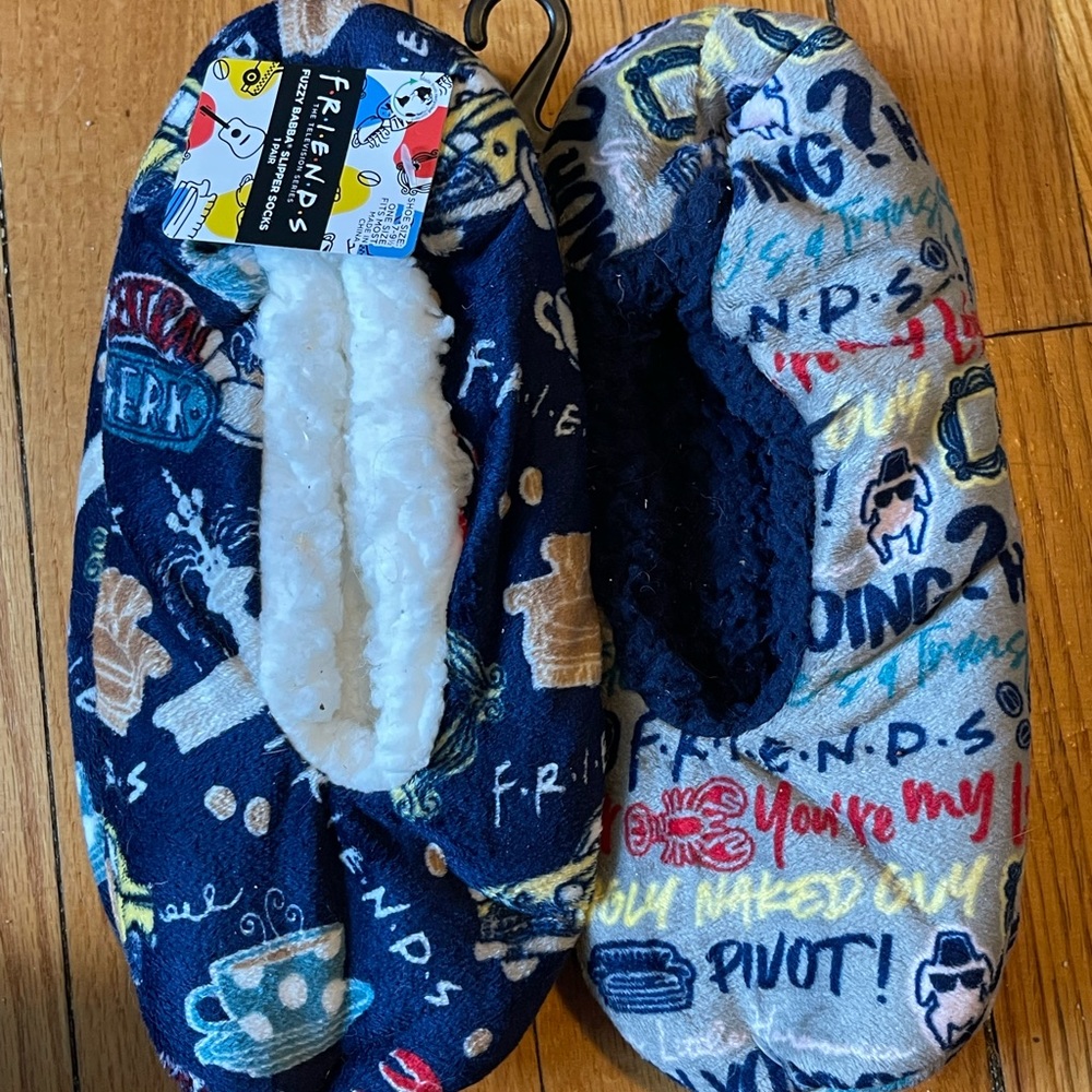 Friends TV Show Slippers